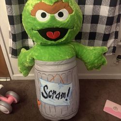 Oscar The Grouch Large Plush