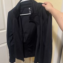 black jacket