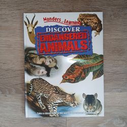 NEW Discover Endanger Animals Non-fiction Kids Children Storybook Story Book
