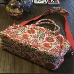 Vera Bradley Folkloric Travel Bag/Briefcase