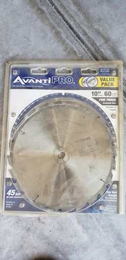 Avanti Pro 10" Saw Blades 2 Pack Brand New