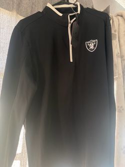 Las Vegas Raiders Quarter-Zip Pullover