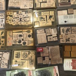 Big Lot Of Stamps For Stamping