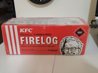 Walmart Exclusive 2021 KFC 11 Herbs & Spices Firelog by Enviro-Log.