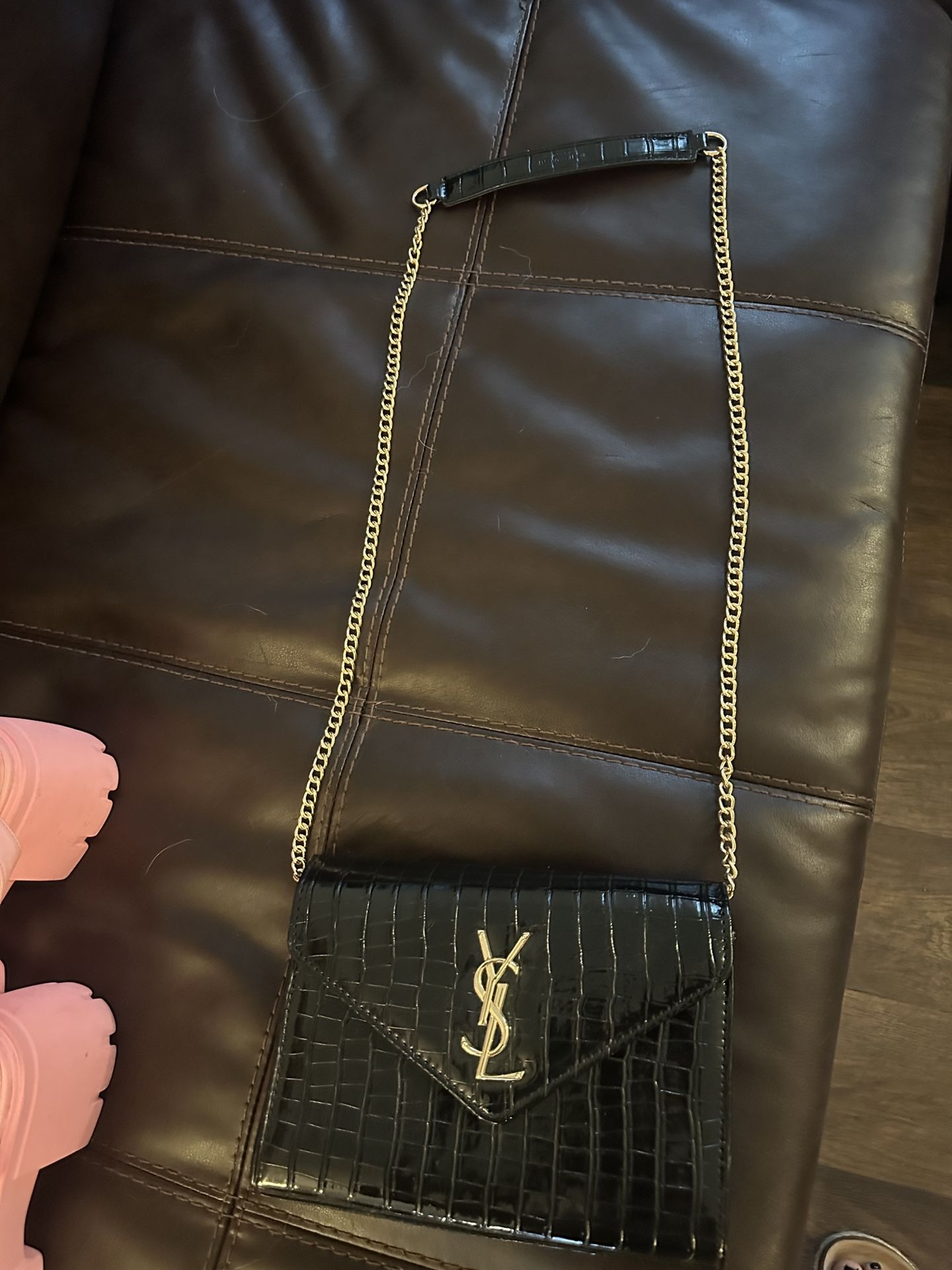 Black And Gold Purse