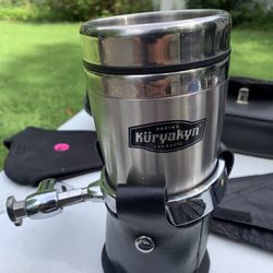 KURYAKYN Motorcycle Cup Holder With Mug