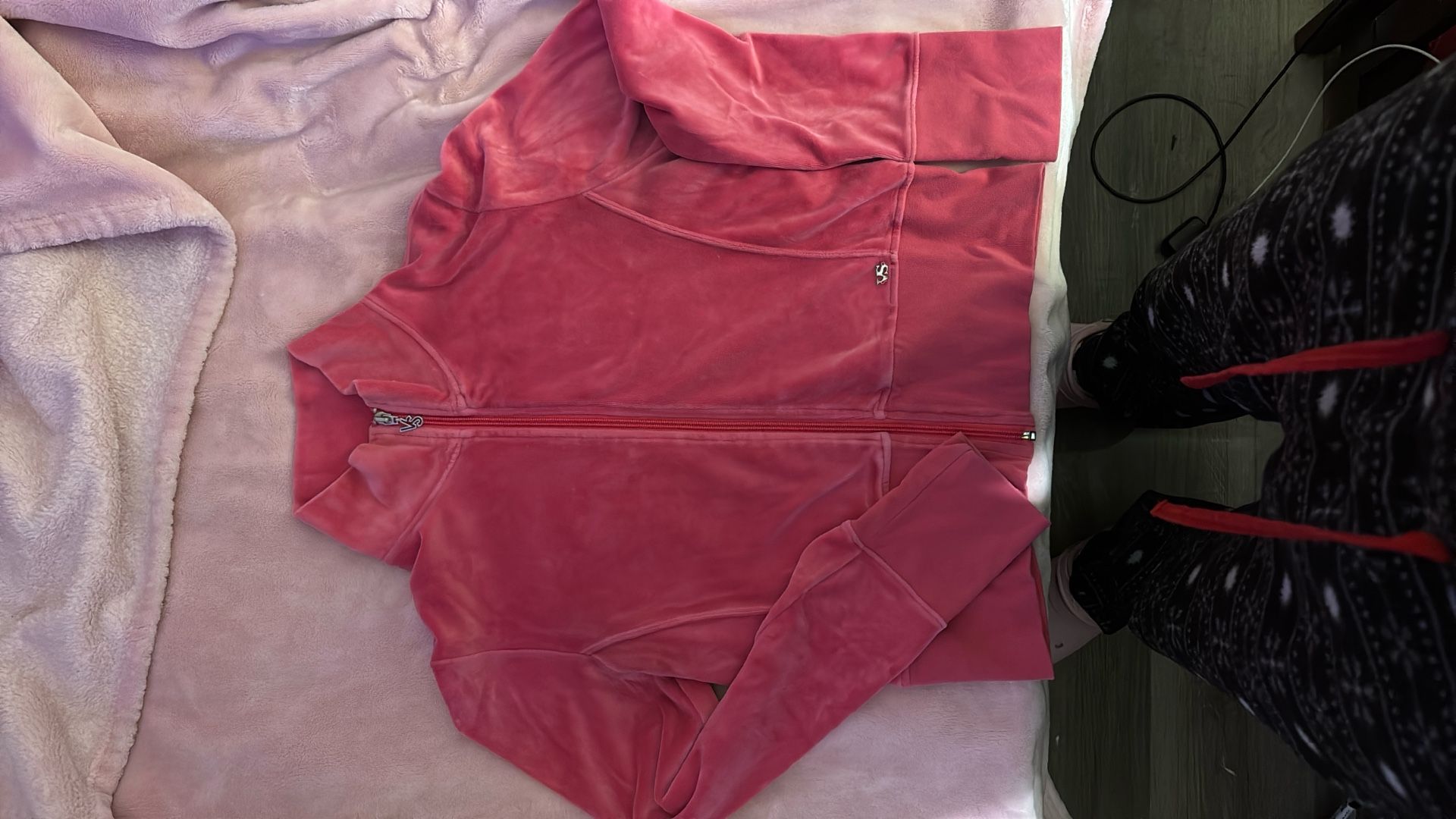 y2k Victoria Secret Velor Jacket 