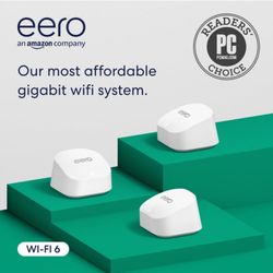 Amazon eero Pro 6 mesh 3 Pack