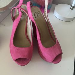 Pink Heels (Barbie) Size 8