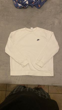 NIKE White Crewneck - XL