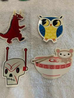 Vintage 2000’s Gamago Sticker Bundle 