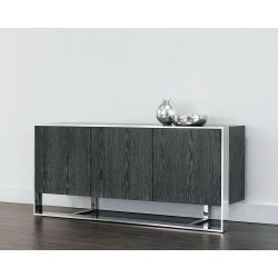 72 Inch Sunpan  Daltan Modern Wood Tv Stand/ Dresser/Credenza/Buffet/Sideboard/Cabinet-free delivery