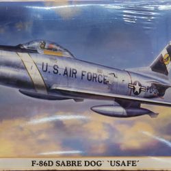 Hasegawa 1:72 Scale F-86D Sabre Dog 'USAFE'  Model Kit