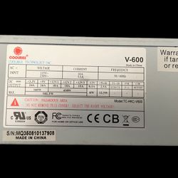 CoolMax V-600 TC-HKC-V600 581.5W ATX