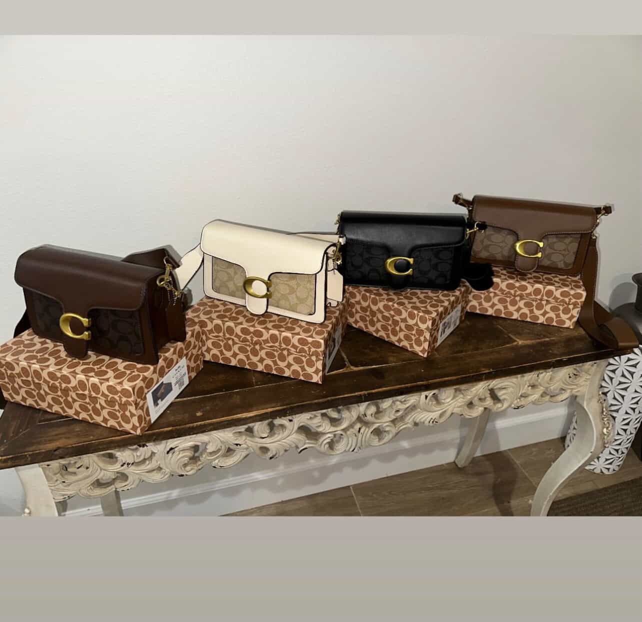 Coach Tabby 🖤🤎🤍