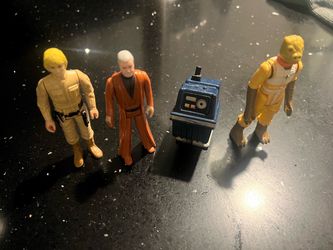 Vintage Star Wars Action Figures Lot of 4