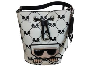 Karl Lagerfeld Maybelle Lh1e46aq White Purse / Handbag