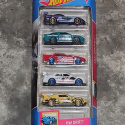 NEW Hot Wheels 5-Car for Kids  -  Need gone right away