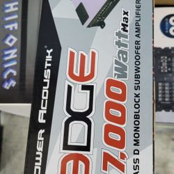 New 7000 Watts Mono Amplifier 