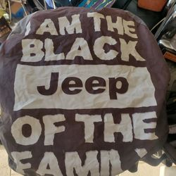 Jeep Wrangler Rubicon Spare Tire Cover