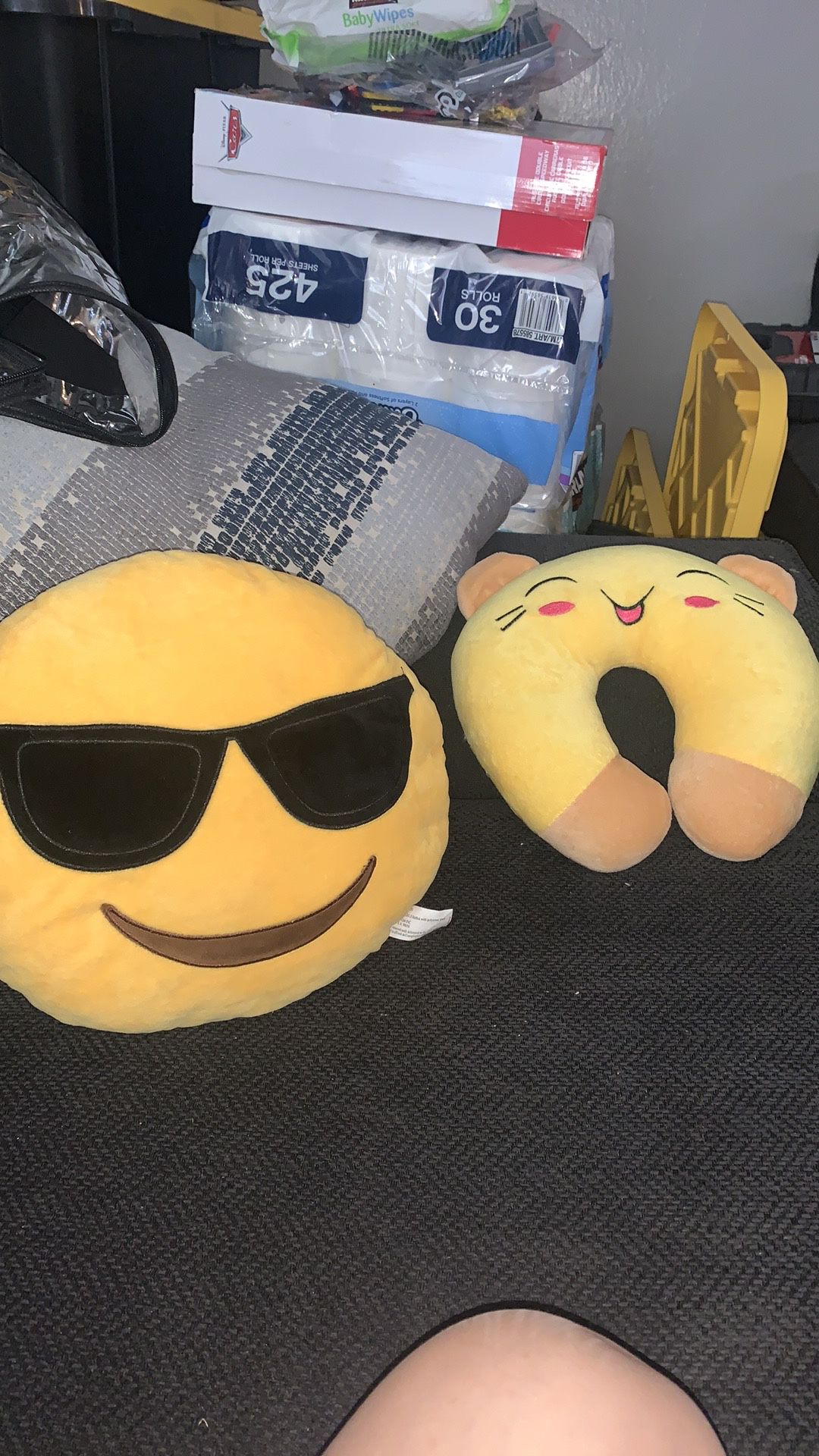 😎 Emoji Pillow And Neck Pillow $8 For Both 