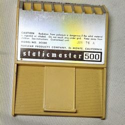 StaticMaster 500 Anti-Static LP Record Photographic Brush

