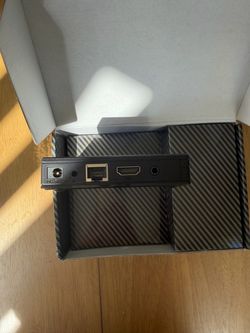 Black Android TV Streaming Box Model A1-1.0