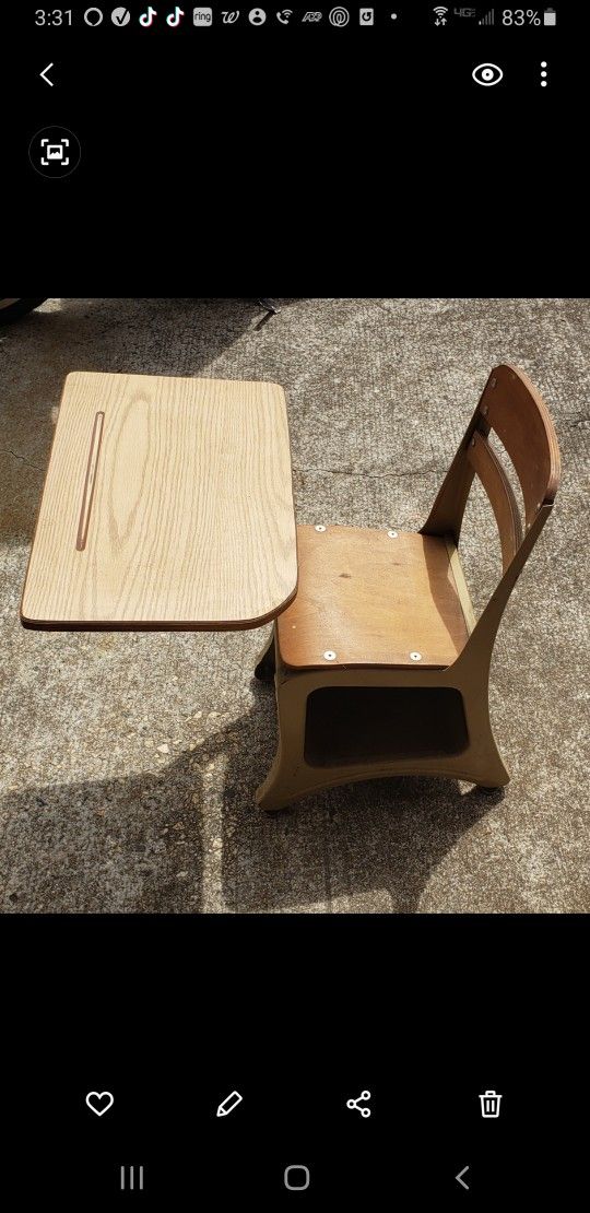 Small Metal Kids Desk