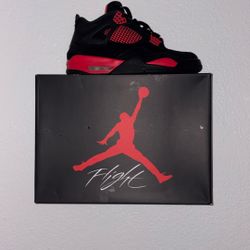 Jordan 4 Red Thunders 