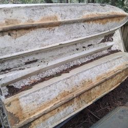 8 foot Livingston new fiberglass on base in good shape