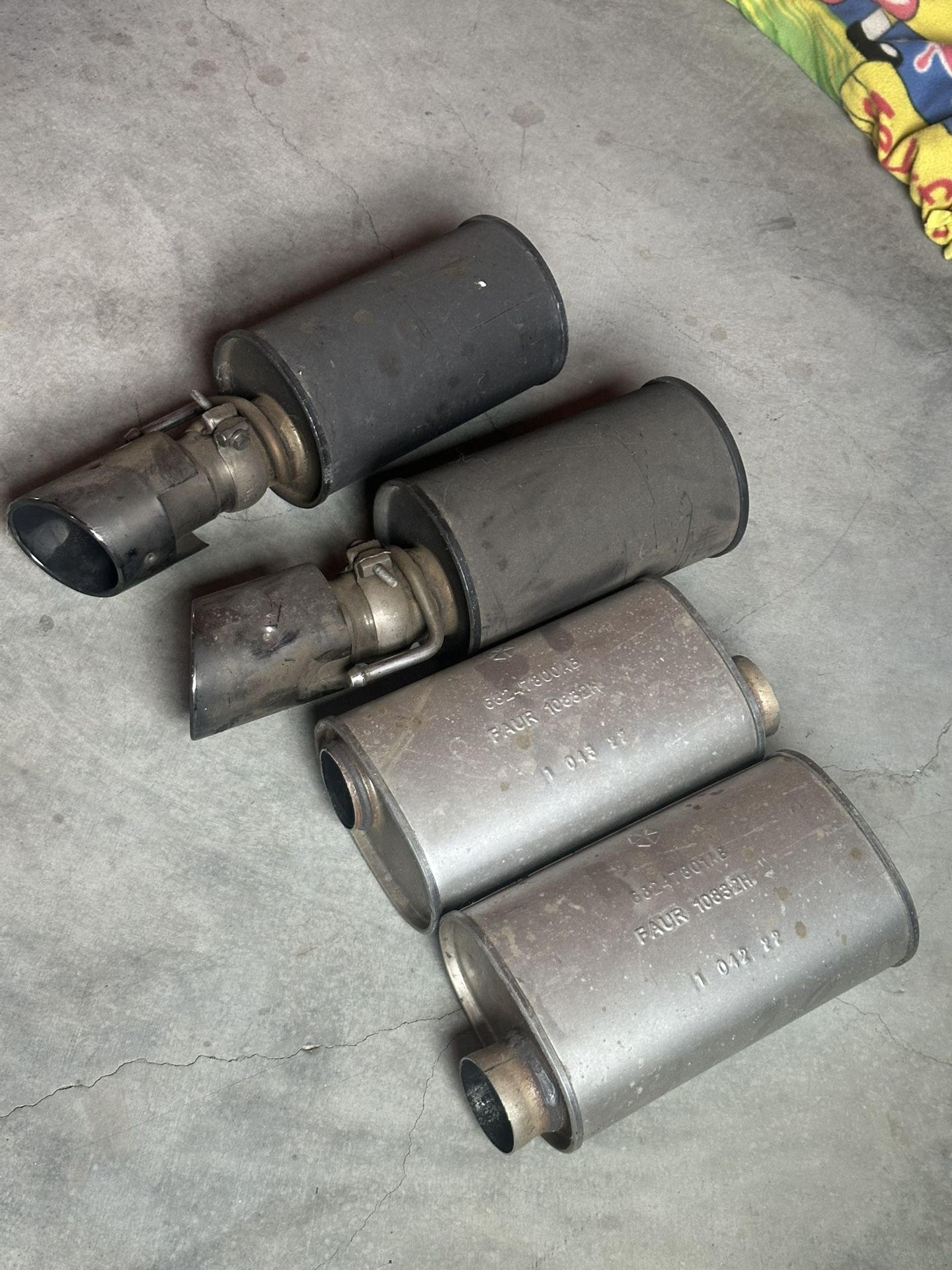 Dodge Charger Hellcat Mufflers/Resonators