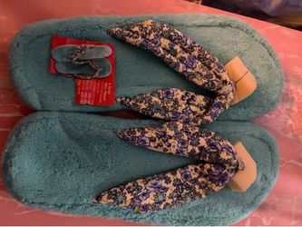 Floral Terry Slipper