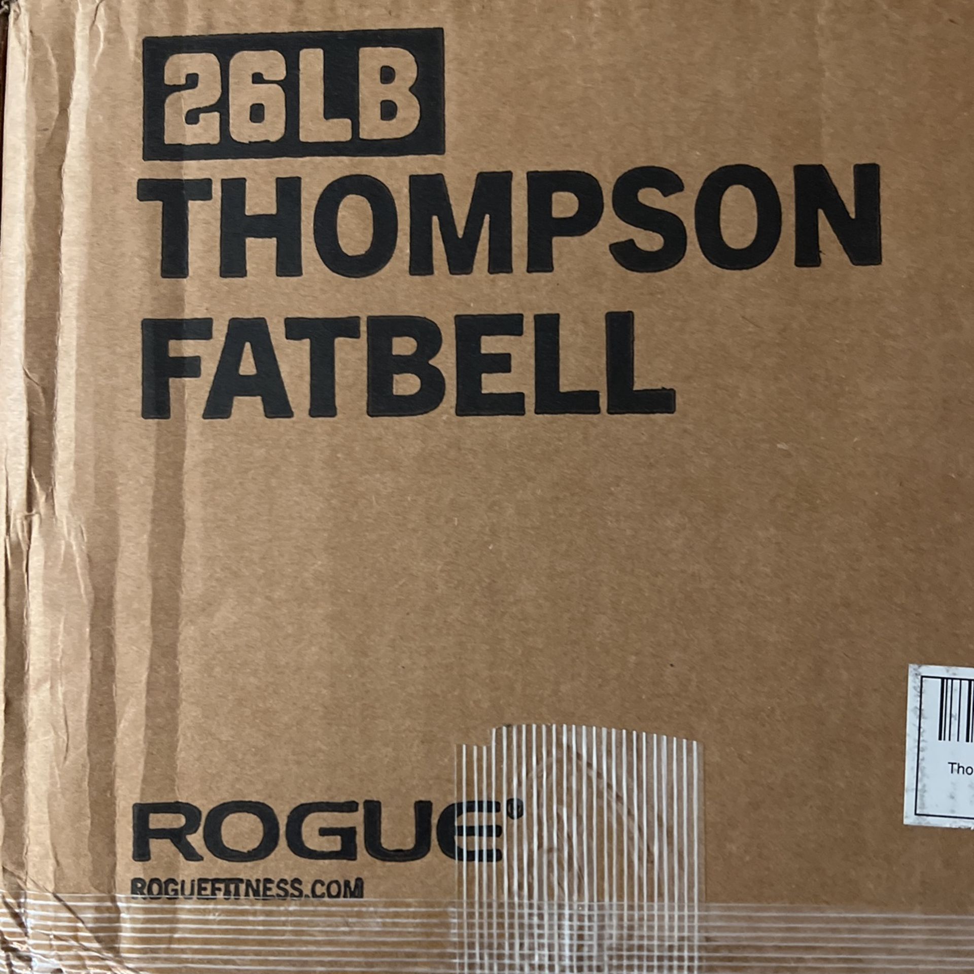 Two 26 Pound Rogue Thompson Fatbell