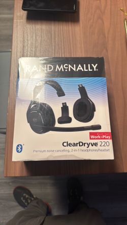 Truck head phone Rand McNally