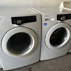 SAMSUNG WASHER AND GAS DRYER FRONT LOAD SET