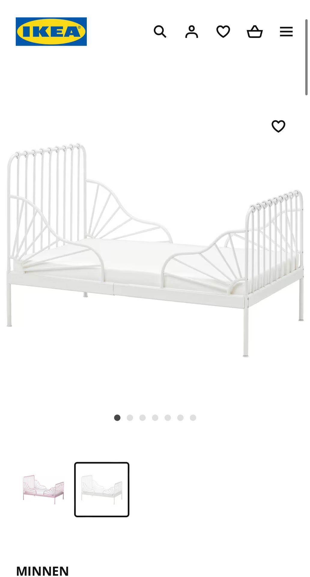 IKEA Kids bed - Minnen 