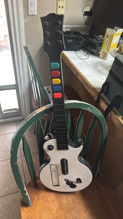 Wireless Guitar for Wii Guitar Hero and Rock Band Games (Excluding Rock Band 1), Color White