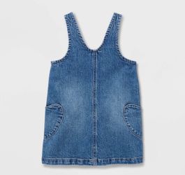 Toddler denim dress