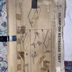 Pull Out Smtray For Keyboard Hook To Any Table For Desk