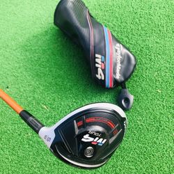 TAYLORMADE M4 FAIRWAY WOOD W/ TOUR AD SHAFT