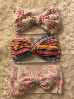 Baby’s big bows headbands
