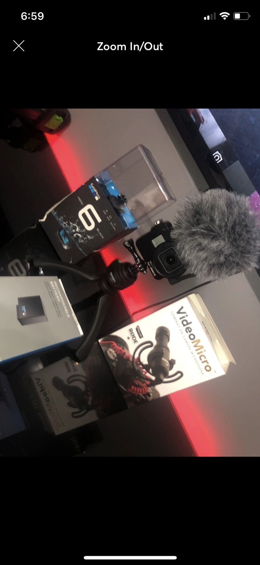 Gopro hero 6 vlogging setup