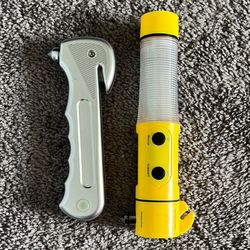 2 Set Of Car Emergency Window Breakers