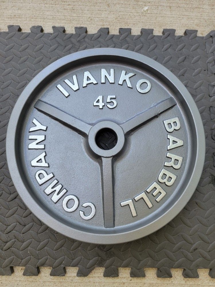 Ivanko M Series 45 Pound Olympic Weight Plates