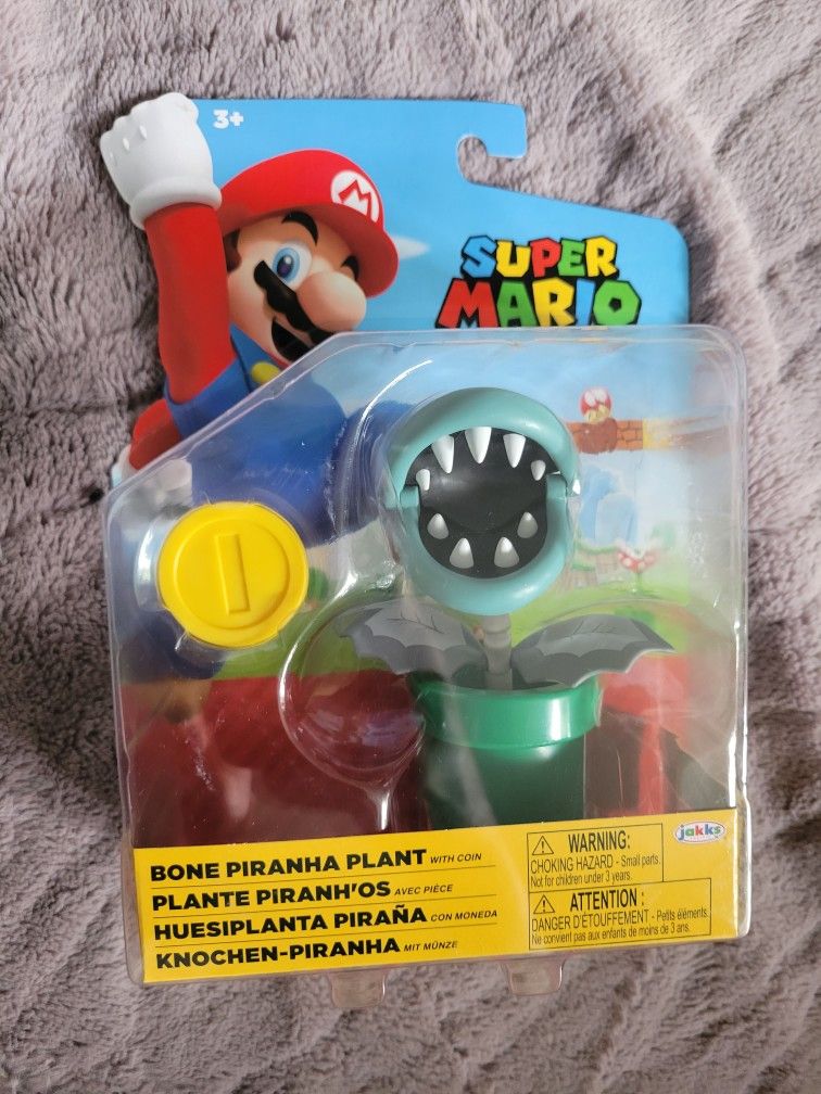 SUPER MARIO - BONE PIRANHA PLANT