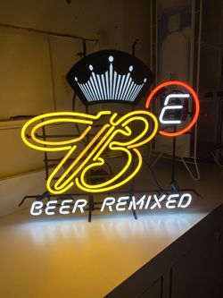 Budweiser Remix Neon Sign