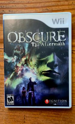 Wii Obscure The Aftermath game. Nintendo Wii