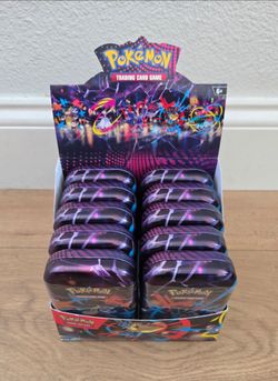 Mega Evolution Mini Tin Display Pokemon Trading Card Game TCG