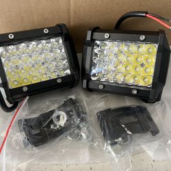 LED Pods Spot Beam 4 Rows. 12,000 Lumens 