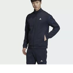 Adidas Must Haves Primeblue Track Top ~ Men Full Zip Multisport Sweater ~ Size M